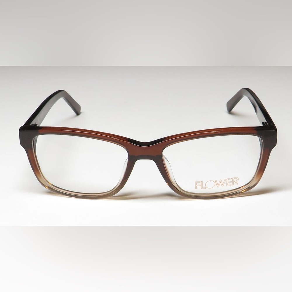 NWT Drew Barrymore FLOWER Lauren Rx’able Eyeglass Frames, Brown Ombré, FLR6005